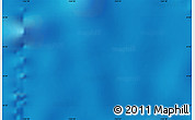 Physical Map of the area around 6° 38' 39" S, 154° 37' 30" W
