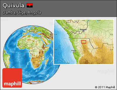 Physical Location Map of Quivula