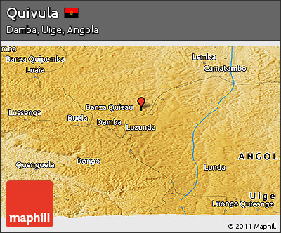Physical Panoramic Map of Quivula