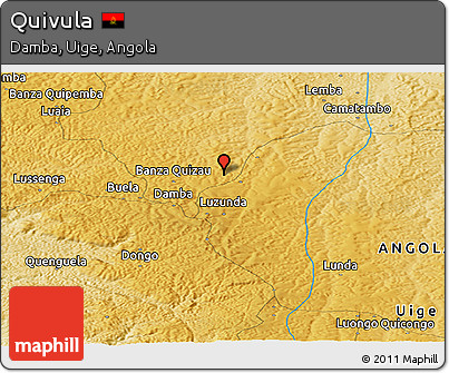 Physical Panoramic Map of Quivula