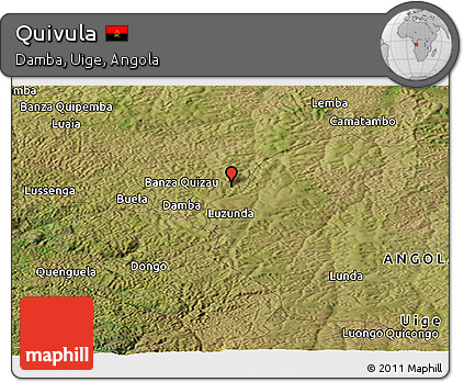 Satellite Panoramic Map of Quivula