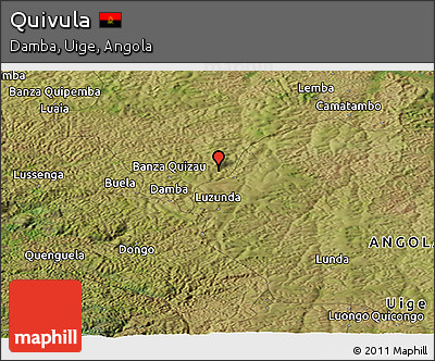 Satellite Panoramic Map of Quivula