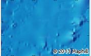 Physical Map of the area around 6° 38' 39" S, 167° 22' 30" W