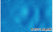 Physical Map of the area around 6° 38' 39" S, 170° 46' 30" W