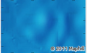 Shaded Relief Map of the area around 6° 38' 39" S, 170° 46' 30" W