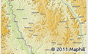 Physical Map of Luvula