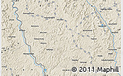 Shaded Relief Map of Luvula