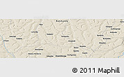 Shaded Relief Panoramic Map of Utadi