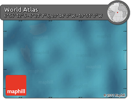Satellite Map of the Area around 6° 38' 39" S, 20° 19' 30" W