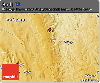 Physical Map of Budi
