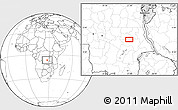 Blank Location Map of Luala