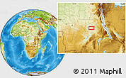 Physical Location Map of Luala