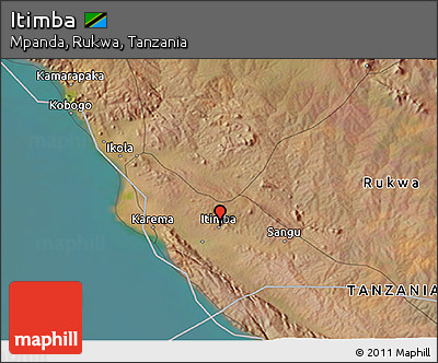 Satellite 3D Map of Itimba