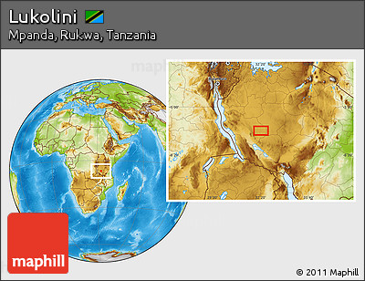 Physical Location Map of Lukolini