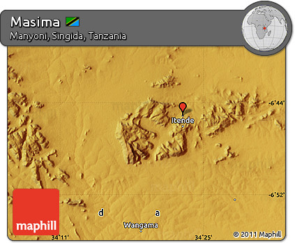 Physical Map of Masima