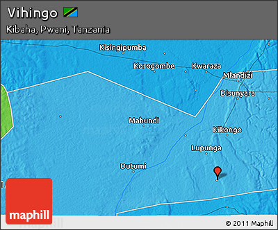 Political 3D Map of Vihingo