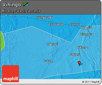 Political 3D Map of Vihingo