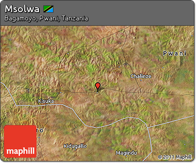 Satellite 3D Map of Msolwa