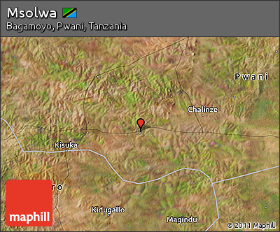 Satellite 3D Map of Msolwa