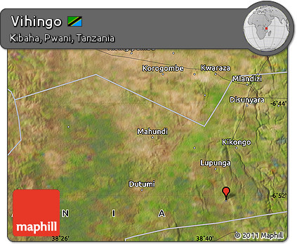Satellite Map of Vihingo