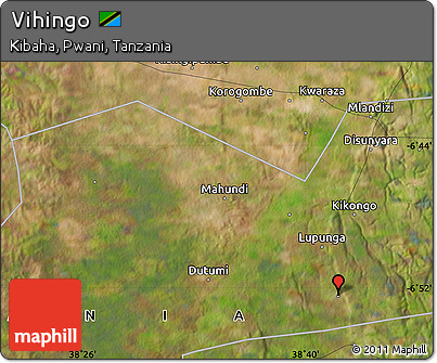 Satellite Map of Vihingo