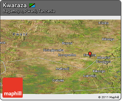 Satellite Panoramic Map of Kwaraza