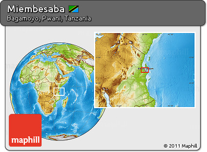 Physical Location Map of Miembesaba