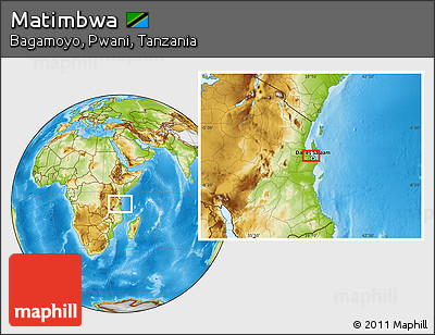 Physical Location Map of Matimbwa
