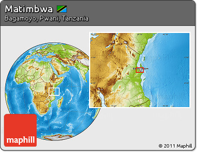 Physical Location Map of Matimbwa