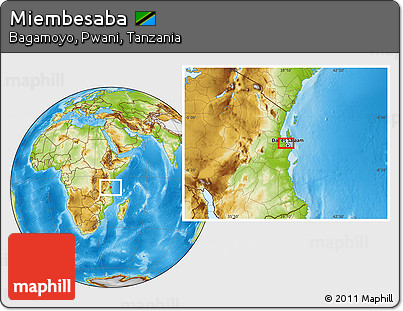 Physical Location Map of Miembesaba