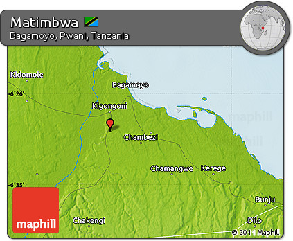 Physical Map of Matimbwa