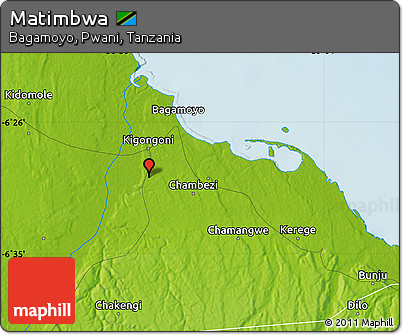 Physical Map of Matimbwa