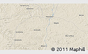 Shaded Relief 3D Map of the area around 6° 38' 39" S, 47° 31' 29" W