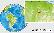 Physical Location Map of Mosquito