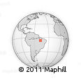 Outline Map of the Area around 6° 38' 39" S, 47° 31' 29" W, rectangular outline