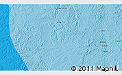 Political 3D Map of the area around 6° 38' 39" S, 59° 25' 29" W
