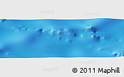 Physical Panoramic Map of the area around 6° 38' 39" S, 65° 31' 30" E