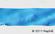 Physical Panoramic Map of the area around 6° 38' 39" S, 66° 22' 30" E