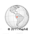 Outline Map of the Area around 6° 38' 39" S, 72° 10' 30" W, rectangular outline