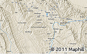 Shaded Relief Map of Tarapoto