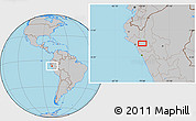 Gray Location Map of Guanagal