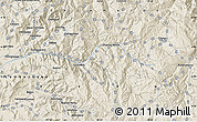 Shaded Relief Map of Carniche Alto