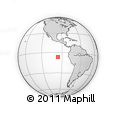 Where is the area around 6° 38' 39" S, 95° 58' 29" W located? Outline Map of the Area around 6° 38' 39" S, 95° 58' 29" W, rectangular outline