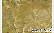 Satellite Map of the area around 70° 13' 33" N, 100° 22' 30" E