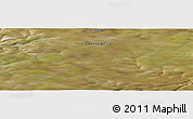 Satellite Panoramic Map of the area around 70° 13' 33" N, 102° 4' 29" E