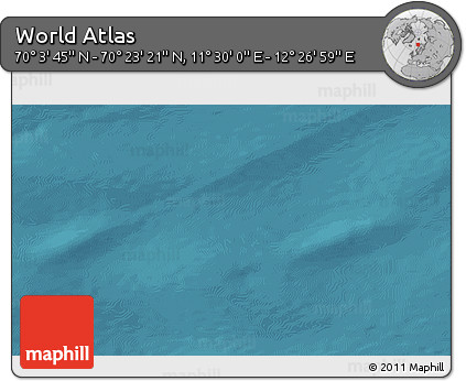 Satellite 3D Map of the Area around 70° 13' 33" N, 11° 58' 29" E
