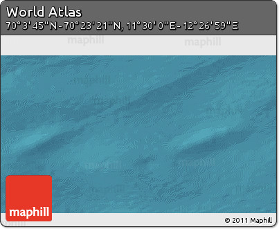Satellite 3D Map of the Area around 70° 13' 33" N, 11° 58' 29" E