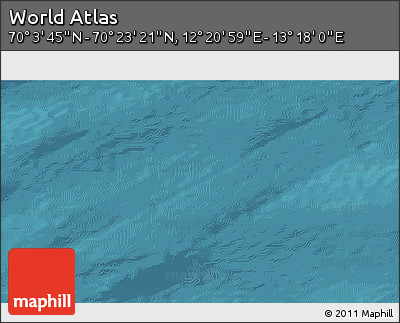 Satellite 3D Map of the Area around 70° 13' 33" N, 12° 49' 29" E