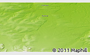 Physical 3D Map of the area around 70° 13' 33" N, 140° 19' 29" E