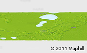 Physical Panoramic Map of the area around 70° 13' 33" N, 146° 16' 30" E